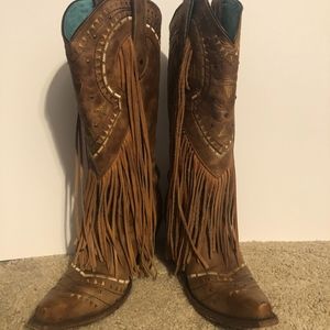 Corral Fringe Boots